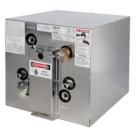 KUUMA PRODUCTS Kuuma 6 Gallon Water Heater - 120V Front Heat Exchange Front Back Mount 11811